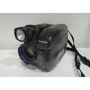 Vintage Panasonic PV-IQ604D Palmcorder IQ Video Camcorder TESTED! Needs Battery